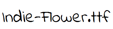 Indie-Flower.ttf