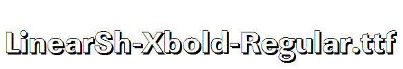 LinearSh-Xbold-Regular.ttf