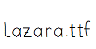 Lazara.ttf