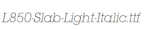 L850-Slab-Light-Italic.ttf