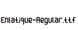 Enlatique-Regular.ttf