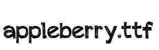 appleberry.ttf