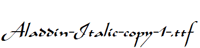 Aladdin-Italic-copy-1-.ttf