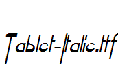 Tablet-Italic.ttf