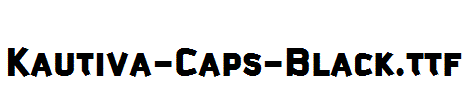 Kautiva-Caps-Black.ttf