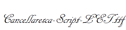 Cancellaresca-Script-LET.ttf