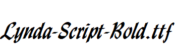 Lynda-Script-Bold.ttf