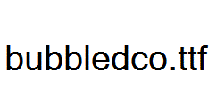 bubbledco.ttf