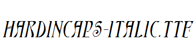 HardinCaps-Italic.ttf