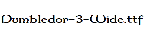 Dumbledor-3-Wide.ttf