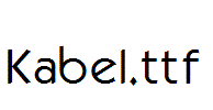 Kabel.ttf