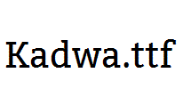 Kadwa.ttf