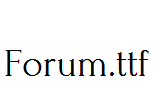 Forum.ttf