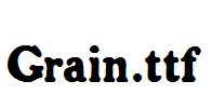 Grain.ttf