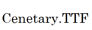 Cenetary.ttf