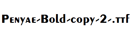 Penyae-Bold-copy-2-.ttf