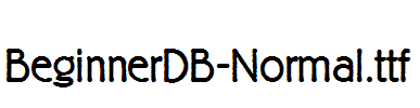 BeginnerDB-Normal.ttf