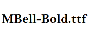 MBell-Bold.ttf