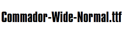 Commador-Wide-Normal.ttf