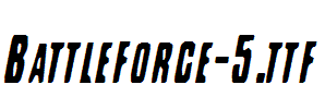 Battleforce-5.ttf