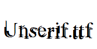 Unserif.ttf