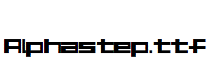 Alphastep.ttf