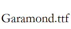 Garamond.ttf