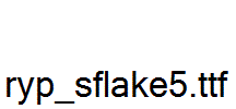 ryp_sflake5.ttf