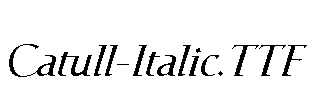 Catull-Italic.ttf