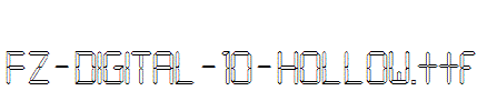 FZ-DIGITAL-10-HOLLOW.ttf