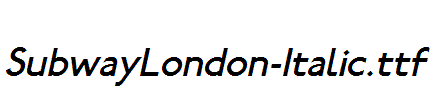 SubwayLondon-Italic.ttf