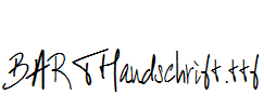 BART-Handschrift.ttf