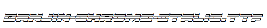 Banjin-Chrome-Italic.ttf