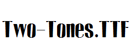 Two-Tones.ttf