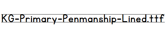 KG-Primary-Penmanship-Lined.ttf