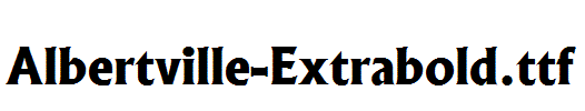 Albertville-Extrabold.ttf