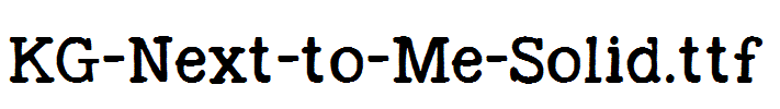 KG-Next-to-Me-Solid.ttf