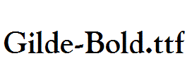 Gilde-Bold.ttf