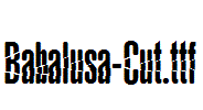 Babalusa-Cut.ttf