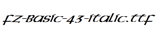 FZ-BASIC-43-ITALIC.ttf