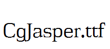 CgJasper.ttf