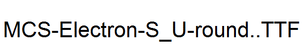 MCS-Electron-S_U-round..ttf