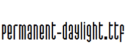 Permanent-daylight.ttf