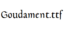 Goudament.ttf