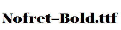 Nofret-Bold.ttf