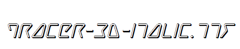 Tracer-3D-Italic.ttf