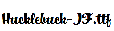 Hucklebuck-JF.ttf