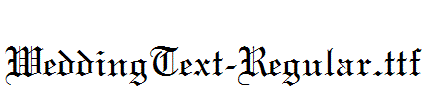 WeddingText-Regular.ttf