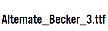 Alternate_Becker_3.ttf