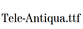 Tele-Antiqua.ttf